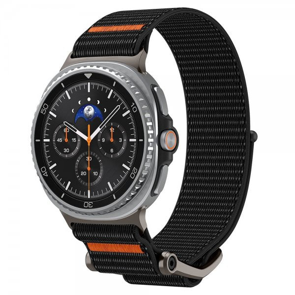 Spigen Samsung Galaxy Watch 8 40/44mm/Classic 46mm -ranneke DuraPro Flex Musta