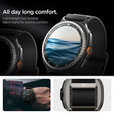 Spigen Samsung Galaxy Watch 8 40/44mm/Classic 46mm ranneke Lite Fit musta