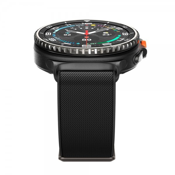 Spigen Samsung Galaxy Watch 8 40/44mm/Classic 46mm ranneke Lite Fit musta