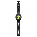 Spigen Samsung Galaxy Watch 8 40mm Ranneke ja Suojakuori Rugged Armor Pro Matte Black