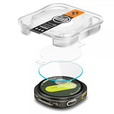 Spigen Samsung Galaxy Watch 8 44mm näytönsuoja GLAS.tR EZ Fit 2-pakkaus