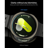 Spigen Samsung Galaxy Watch 8 44mm näytönsuoja GLAS.tR EZ Fit 2-pakkaus