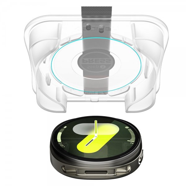 Spigen Samsung Galaxy Watch 8 40mm Näytönsuoja GLAS.tR EZ Fit 2-pakkaus