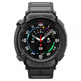 Spigen Samsung Galaxy Watch 8 Classic 46mm ranneke ja suojakotelo Rugged Armor Pro Matte Black