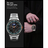 Spigen Samsung Galaxy Watch 8 Classic 46mm Näytönsuoja GLAS.tR EZ Fit 2-pakkaus