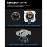 Spigen Samsung Galaxy Watch 8 Classic 46mm Näytönsuoja GLAS.tR EZ Fit 2-pakkaus
