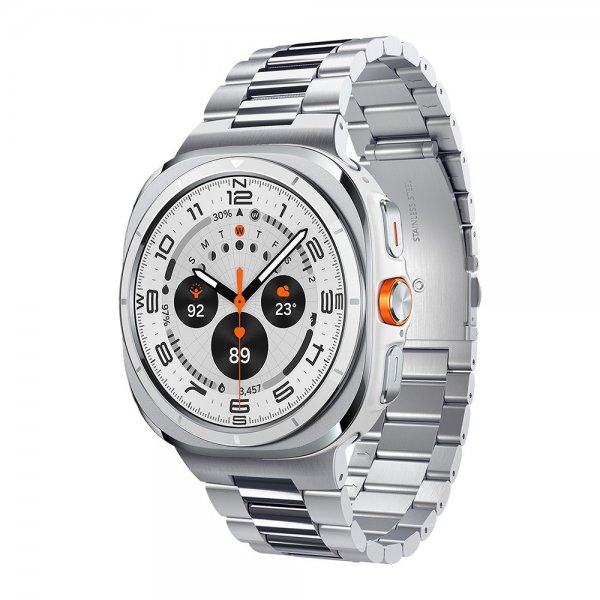 Spigen Samsung Galaxy Watch Ultra 47mm ranneke Modern Fit 316L, hopea