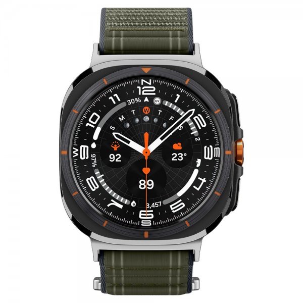 Spigen Samsung Galaxy Watch Ultra 47mm ranneke WBF0 vihreä