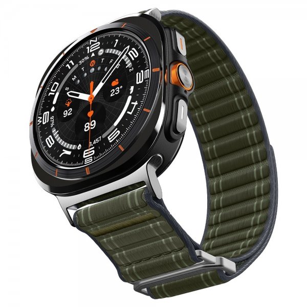 Spigen Samsung Galaxy Watch Ultra 47mm ranneke WBF0 vihreä
