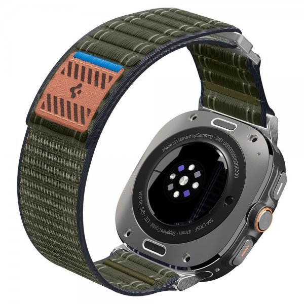 Spigen Samsung Galaxy Watch Ultra 47mm ranneke WBF0 vihreä