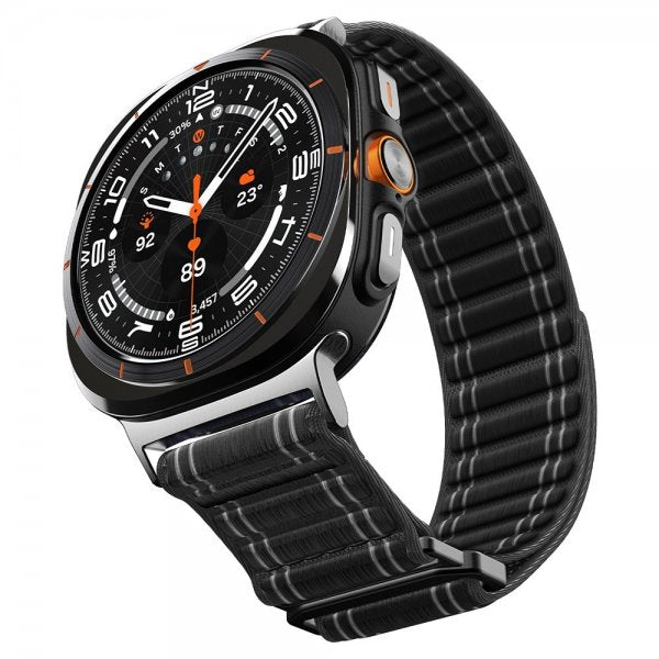 Spigen Samsung Galaxy Watch Ultra 47mm ranneke WBF0 Musta