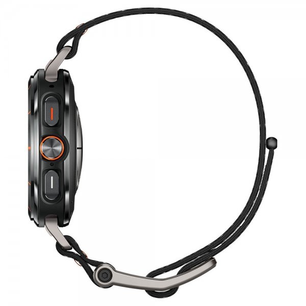 Spigen Samsung Galaxy Watch Ultra -ranneke DuraPro Flex, musta