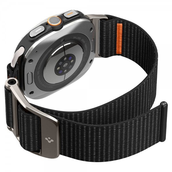 Spigen Samsung Galaxy Watch Ultra -ranneke DuraPro Flex, musta