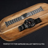 Kiinteä Samsung Galaxy Watch Ultra -ranneke titaaniranneke luonnollinen