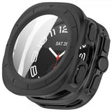 Samsung Galaxy Watch Ultra Kuori sisäänrakennetulla näytönsuojalla, musta