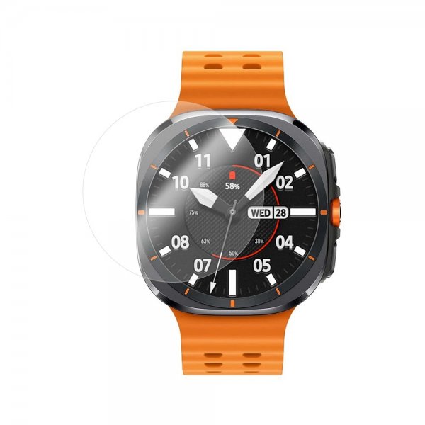 Samsung Galaxy Watch Ultra Panssarilasi Näytönsuoja 2-pakkaus