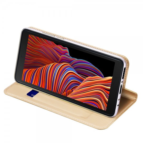 Dux Ducis Samsung Galaxy XCover 5 kotelo Skin Pro Series kulta