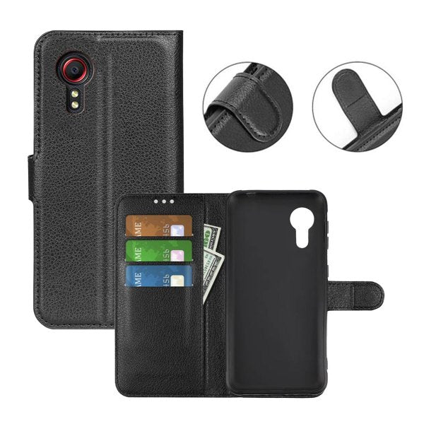 Samsung Galaxy XCover 5 Kotelo jalustalla Musta