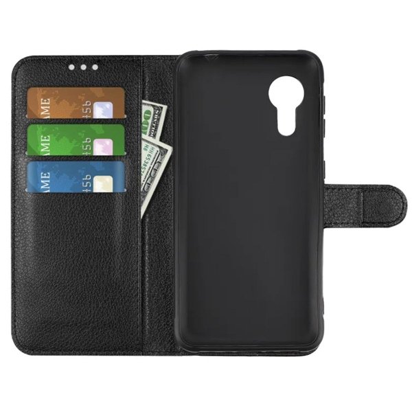 Samsung Galaxy XCover 5 Kotelo jalustalla Musta