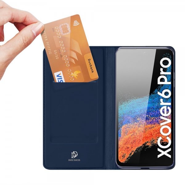 Dux Ducis Samsung Galaxy Xcover 6 Pro Suojakotelo Skin Pro -sarja Sininen