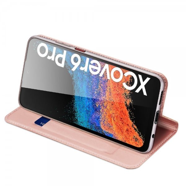 Dux Ducis Samsung Galaxy Xcover 6 Pro Suojakotelo Skin Pro Series Ruusukulta