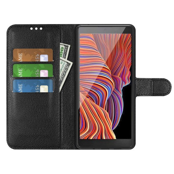 Samsung Galaxy XCover 7 - Kotelo jalustalla, musta