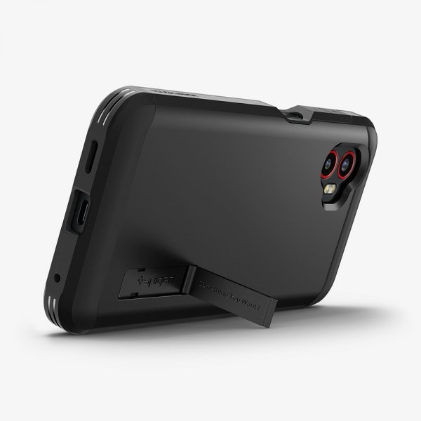 Spigen Samsung Galaxy XCover 7 Pro Kuori Tough Armor Musta