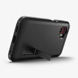 Spigen Samsung Galaxy XCover 7 Pro Kuori Tough Armor Musta