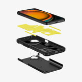 Spigen Samsung Galaxy XCover 7 Pro Kuori Tough Armor Musta