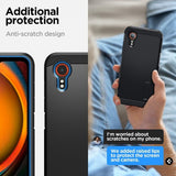 Spigen Samsung Galaxy XCover 7 Suojakuori Tough Armor Musta