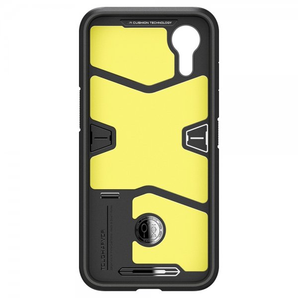 Spigen Samsung Galaxy XCover 7 Suojakuori Tough Armor Musta