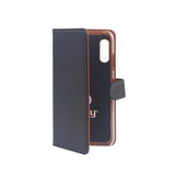 Celly Samsung Galaxy XCover Pro Suojakotelo Wally Wallet Case Musta