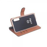 Celly Samsung Galaxy XCover Pro Suojakotelo Wally Wallet Case Musta