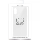 Puro Samsung Galaxy XCover Pro -suojakuori, Nude Transparent
