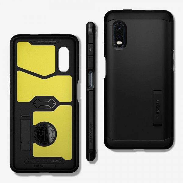 Spigen Samsung Galaxy XCover Pro -suojakuori Tough Armor, musta