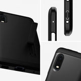 Spigen Samsung Galaxy XCover Pro -suojakuori Tough Armor, musta