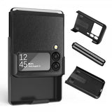 Samsung Galaxy Z Flip 3 -kotelo vyöklipsillä, harmaa