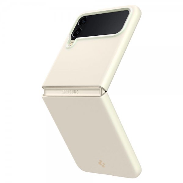 Spigen Samsung Galaxy Z Flip 3 -suojakuori AirSkin Shiny Cream