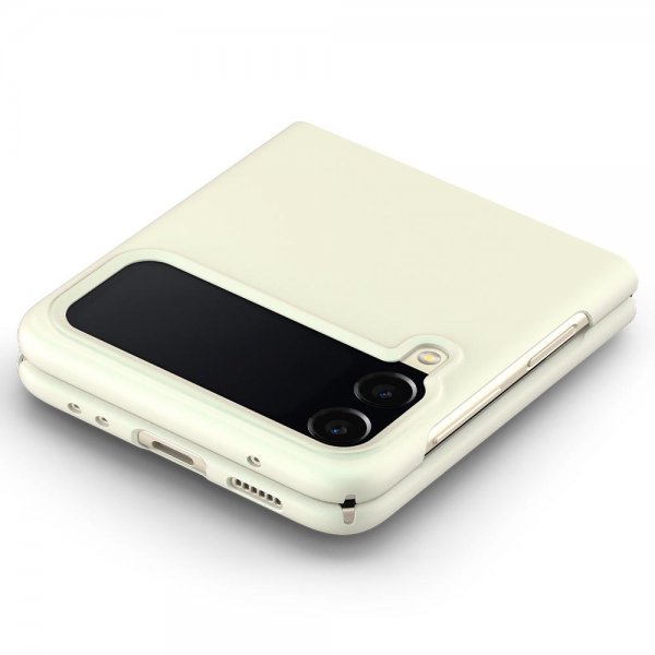 Spigen Samsung Galaxy Z Flip 3 -suojakuori AirSkin Shiny Cream