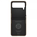 Spigen Samsung Galaxy Z Flip 3 -suojakuori Enzo Classic Brown