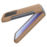 Spigen Samsung Galaxy Z Flip 3 -suojakuori Enzo Classic Brown