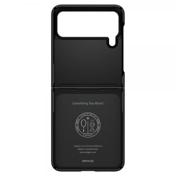 Spigen Samsung Galaxy Z Flip 3 -suojakuori Enzo, musta