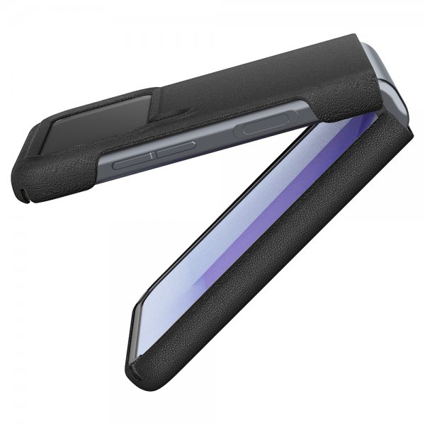 Spigen Samsung Galaxy Z Flip 3 -suojakuori Enzo, musta