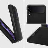 Spigen Samsung Galaxy Z Flip 3 -suojakuori Enzo, musta