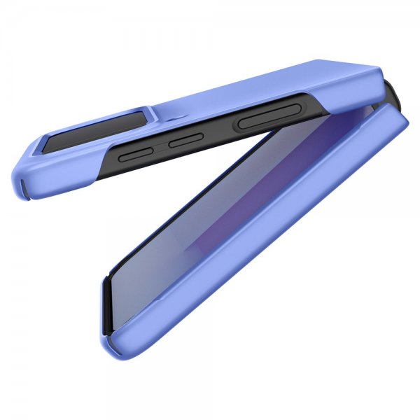 Spigen Samsung Galaxy Z Flip 4 AirSkin -suojakuori, maissinkukkasininen