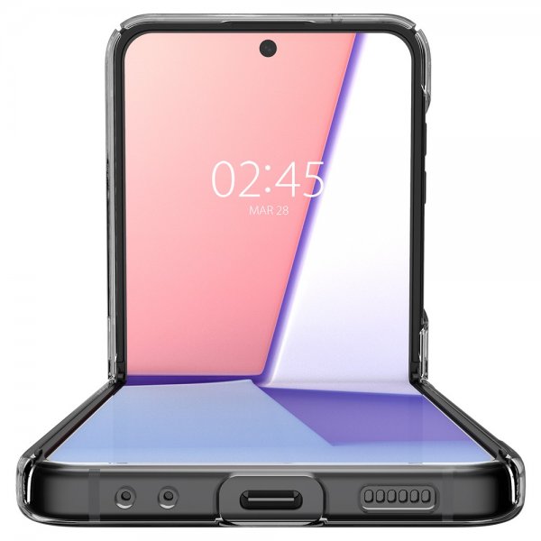 Spigen Samsung Galaxy Z Flip 4 AirSkin Crystal Clear -suojakuori
