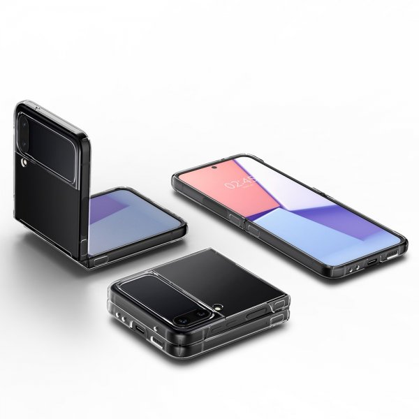 Spigen Samsung Galaxy Z Flip 4 AirSkin Crystal Clear -suojakuori
