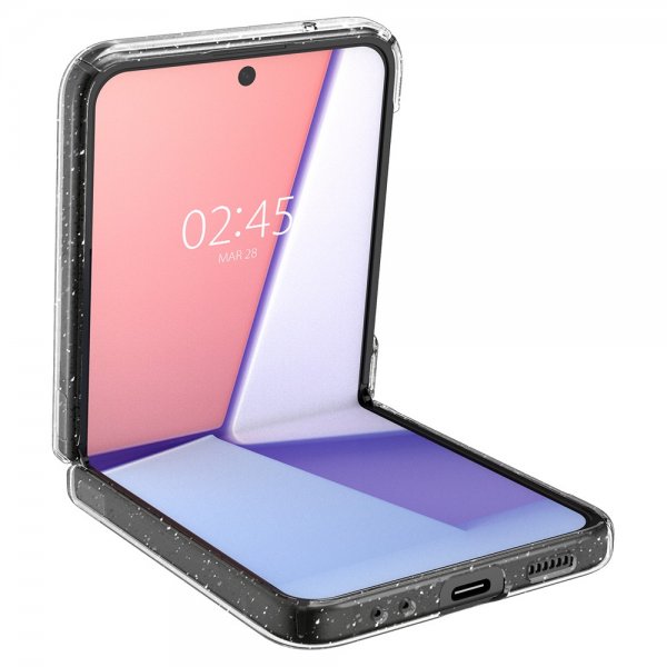 Spigen Samsung Galaxy Z Flip 4 Air Skin Glitter Crystal Quartz -kuori