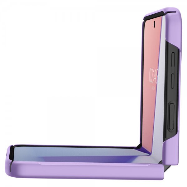 Spigen Samsung Galaxy Z Flip 4 AirSkin -suojakuori, Rose Purple