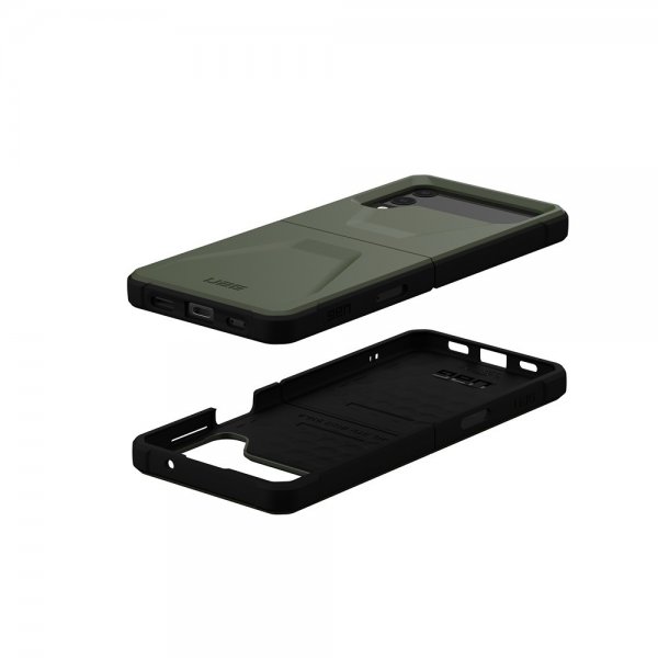 Urban Armor Gear (UAG) Samsung Galaxy Z Flip 4 Suojakuori Civilian Olive Drab